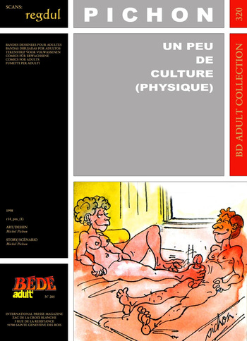 couverture du Bande Dessin&eacute;e [B&eacute;d&eacute; Adult 320] Michel Pichon &ndash; Un peu de culture (physique)