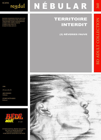 couverture du Bande Dessin&eacute;e [B&eacute;d&eacute; Adult 360] N&eacute;bular & Oxborne &ndash; Territoire interdit #2 : R&ecirc;veries Fauve