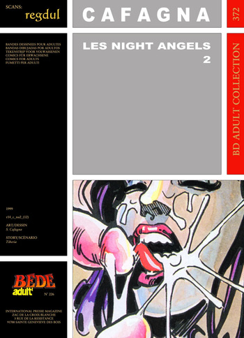 couverture du Bande Dessin&eacute;e [B&eacute;d&eacute; Adult 372] S. Cafagna & Dante Tiberia &ndash; Les Night Angels #2