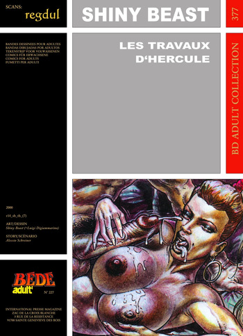 couverture du Bande Dessin&eacute;e [B&eacute;d&eacute; Adult 377] Shiny Beast [= Luigi Digiammarino] & Alessio Schreiner &ndash; Les Travaux d&rsquo;Hercule