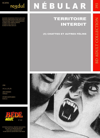 couverture du Bande Dessin&eacute;e [B&eacute;d&eacute; Adult 393] N&eacute;bular & Oxborne &ndash; Territoire interdit #5 : Chattes et autres f&eacute;lins