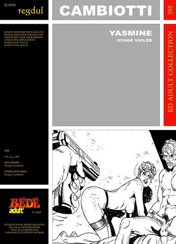 couverture du Bande Dessin&eacute;e [B&eacute;d&eacute; Adult 395] Giorgio Cambiotti &ndash; Yasmine, otage viol&eacute;e