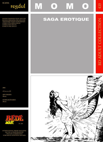 couverture du Bande Dessin&eacute;e [B&eacute;d&eacute; Adult 435] Momo &ndash; Saga erotique