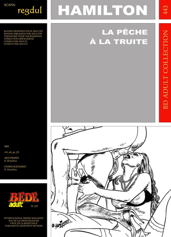 couverture du Bande Dessin&eacute;e [B&eacute;d&eacute; Adult 443] O. Hamilton &ndash; Le p&ecirc;che &agrave; la truite