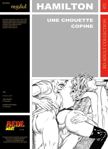 couverture du Bande Dessin&eacute;e [B&eacute;d&eacute; Adult 472] O. Hamilton &ndash; Une chouette copine