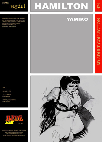 couverture du Bande Dessin&eacute;e [B&eacute;d&eacute; Adult 474] O. Hamilton &ndash; Yamiko