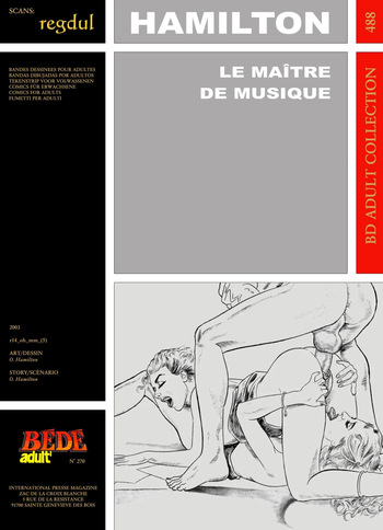 couverture du Bande Dessin&eacute;e [B&eacute;d&eacute; Adult 488] O. Hamilton &ndash; Le Ma&icirc;tre de Musique