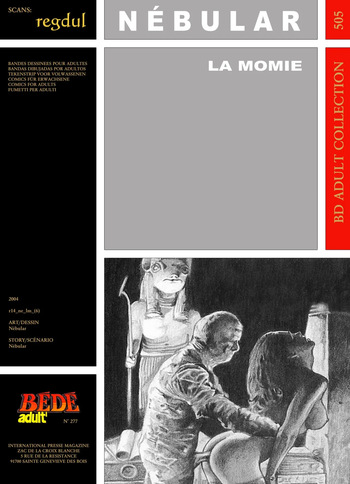 couverture du Bande Dessin&eacute;e [B&eacute;d&eacute; Adult 505] N&eacute;bular &ndash; La Momie