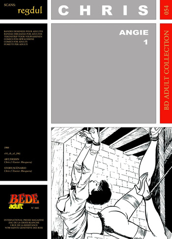 couverture du Bande Dessin&eacute;e [B&eacute;d&eacute; Adult 54] Chris [= Xavier Musquera] &ndash; Angie #1