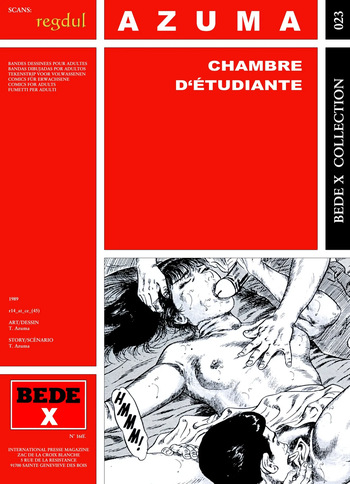 couverture du Bande Dessin&eacute;e [Bede X 23] T. Azuma &ndash; Chambre d&rsquo;&eacute;tudiante