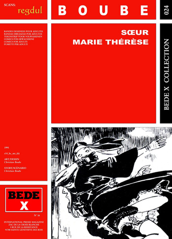 couverture du Bande Dessin&eacute;e [Bede X 24] Christian Boube &ndash; S&oelig;ur Marie Therese