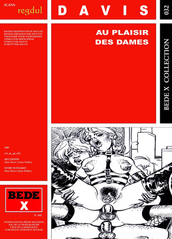 couverture du Bande Dessin&eacute;e [Bede X 32] Alan Davis [= Jean Pailler] &ndash; Au plaisir des Dames