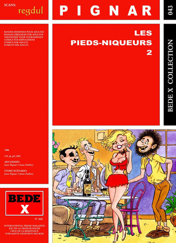 couverture du Bande Dessin&eacute;e [Bede X 43] Jean Pignar [= Jean Paillier] &ndash; Les Pieds Niqueurs #2