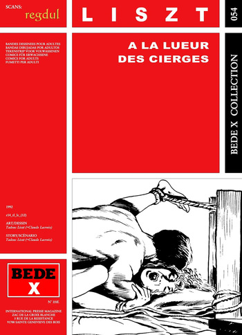 couverture du Bande Dessin&eacute;e [Bede X 54] Tadeus Liszt [= Mozart Couto] &ndash; A la lueur des cierges