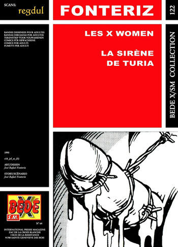 couverture du Bande Dessin&eacute;e [B&eacute;d&eacute; X S.M. 122] Jos&eacute; Rafael Fonteriz &ndash; Les X women : La Sir&egrave;ne de Turia