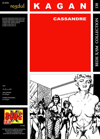 couverture du Bande Dessin&eacute;e [B&eacute;d&eacute; X S.M. 130] Lou Kagan &ndash; Penelope #4 : Cassandre