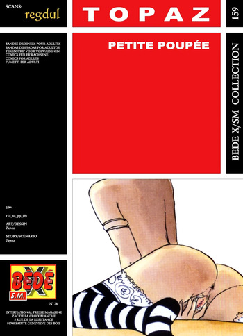 couverture du Bande Dessin&eacute;e [B&eacute;d&eacute; X S.M. 159] Topaz [= Lubrix / Marine de Sailly] &ndash; Petite Poup&eacute;e