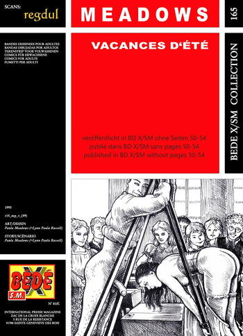 couverture du Bande Dessin&eacute;e [B&eacute;d&eacute; X S.M. 165] Paula Meadows [= Lynn Paula Russell] &ndash; Vacances d&rsquo;&eacute;t&eacute;