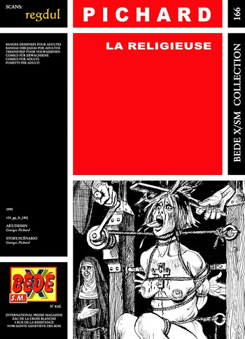 couverture du Bande Dessin&eacute;e [B&eacute;d&eacute; X S.M. 166] Georges Pichard & Denis Diderot &ndash; La religieuse