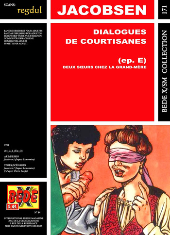 [B&eacute;d&eacute; X S.M. 171] Jacobsen [= Jacques Lemonnier] & Pierre Lou&yuml;s &ndash; Dialogues de Courtisanes : Deux soeurs chez la grand-m&egrave;re