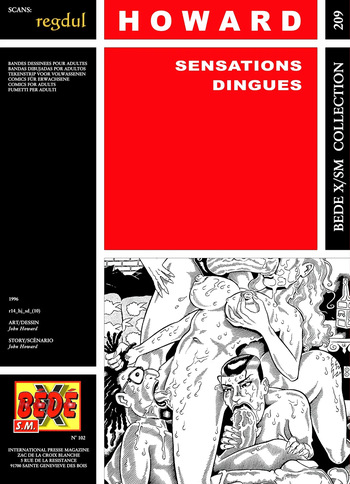 couverture du Bande Dessin&eacute;e [B&eacute;d&eacute; X S.M. 209] John Howard &ndash; Sensations dingues