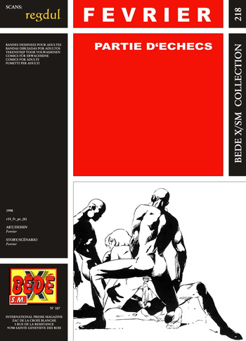 couverture du Bande Dessin&eacute;e [B&eacute;d&eacute; X S.M. 218] Fevrier &ndash; Partie d&rsquo;Echecs