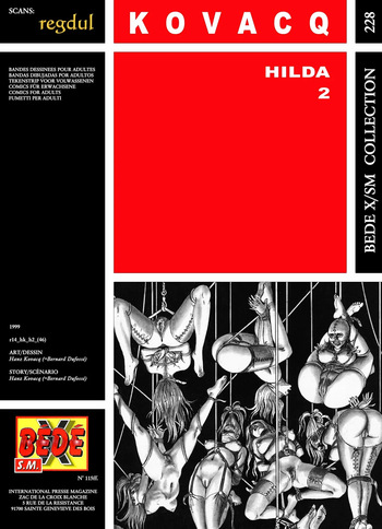 couverture du Bande Dessin&eacute;e [B&eacute;d&eacute; X S.M. 228] Hanz Kovacq [= Bernard Dufoss&eacute;] &ndash; Hilda #2
