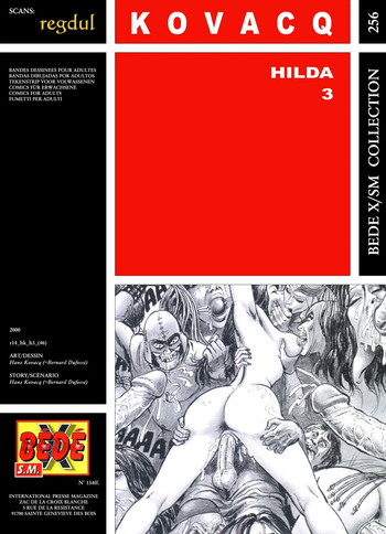 couverture du Bande Dessin&eacute;e [B&eacute;d&eacute; X S.M. 256] Hanz Kovacq [= Bernard Dufoss&eacute;] &ndash; Hilda #3