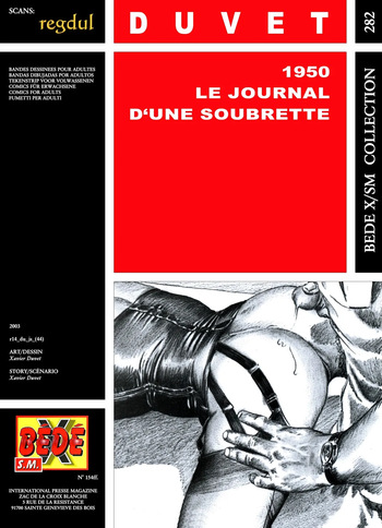 [B&eacute;d&eacute; X S.M. 282] Xavier Duvet &ndash; 1950, le journal d&lsquo;une soubrette