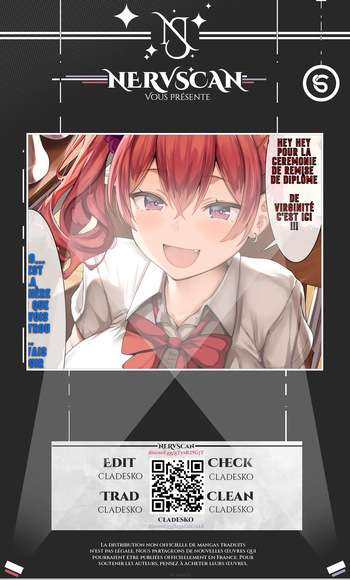 couverture du Manga [Belko] Paizuri Doutei Sotsugyoushiki [French] [nervscan](cladesko)
