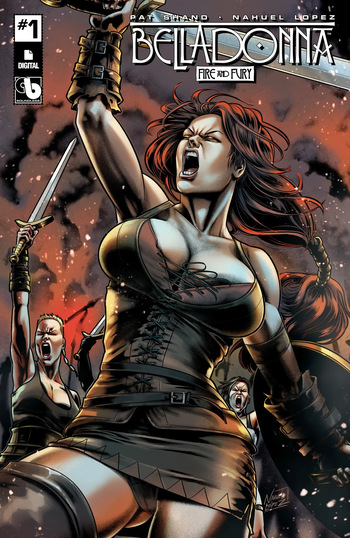 couverture du Bande Dessin&eacute;e BELLADONNA &ndash; FIRE AND FURY 001 &ndash; [FRENCH]