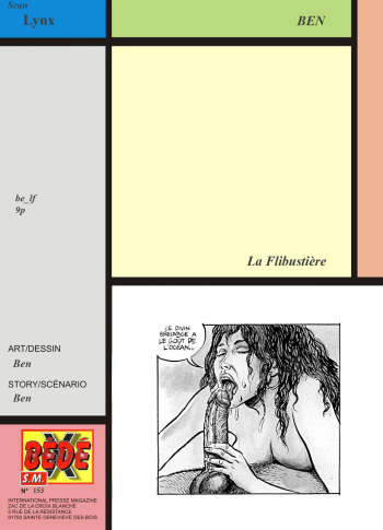 couverture du Bande Dessin&eacute;e [Ben] La Flibustiere [French] [Lynx]