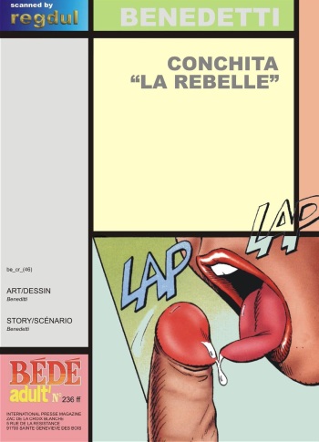 couverture du Bande Dessin&eacute;e [Benedetti] Conchita la Rebelle (Conchita the Rebel) #1 [FR]