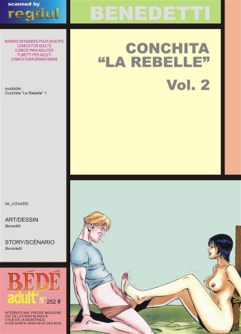 couverture du Bande Dessin&eacute;e [Benedetti] Conchita la Rebelle (Conchita the Rebel) #2 [FR]