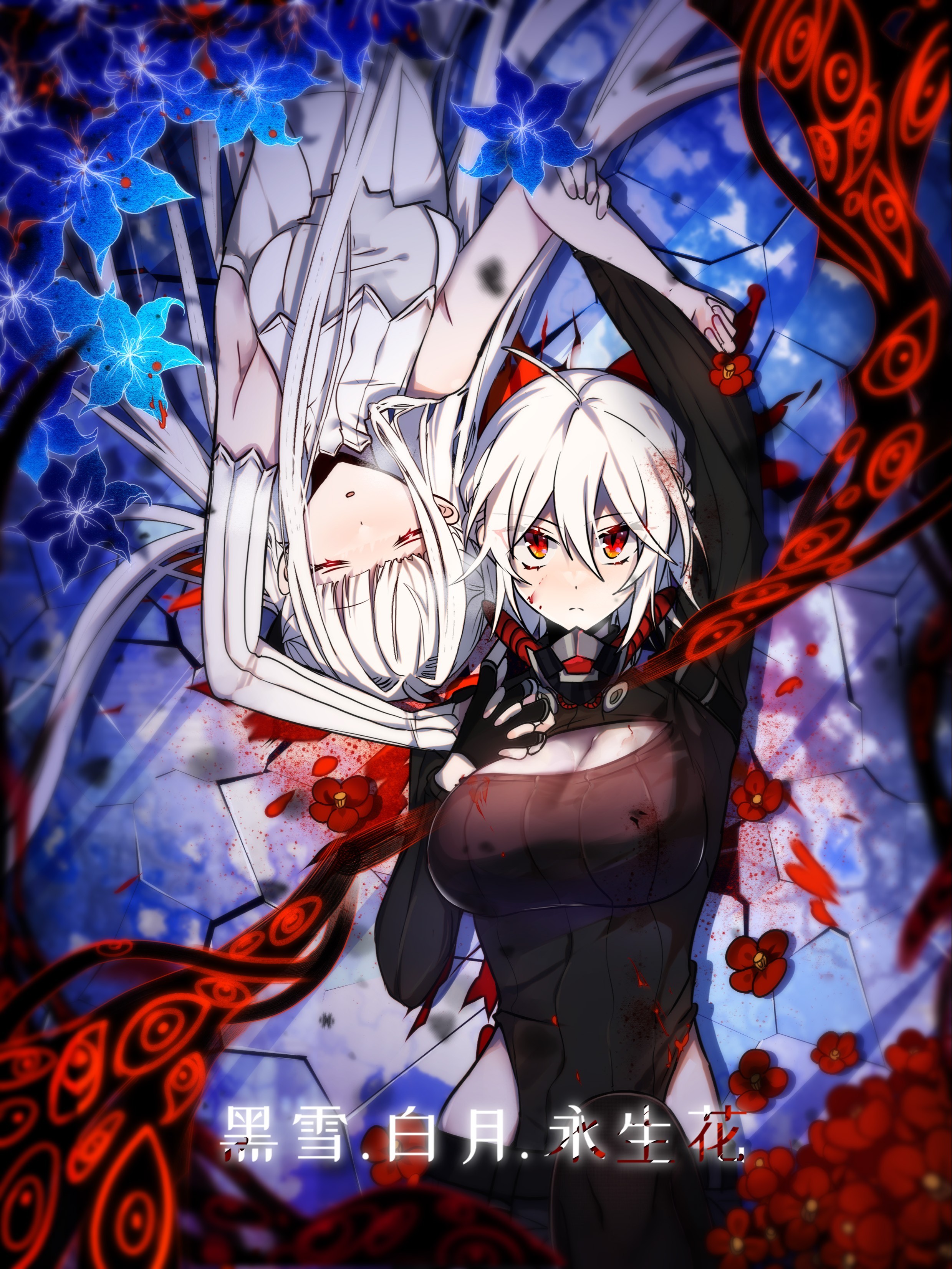 couverture du Manhwa Black Snow. White Moon. Eternal Blossom.