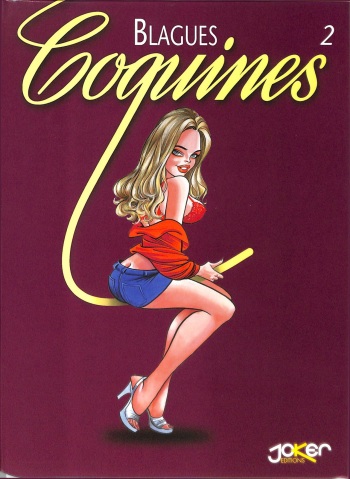 couverture du Bande Dessin&eacute;e Blagues Coquines #02 [French]