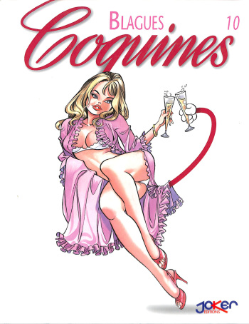 couverture du Bande Dessin&eacute;e Blagues Coquines Volume 10 [French]