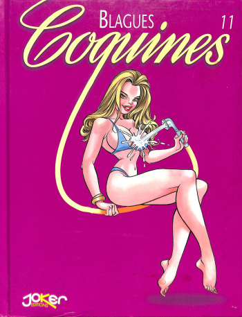 couverture du Bande Dessin&eacute;e Blagues Coquines Volume 11 [French]