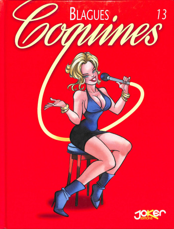 couverture du Bande Dessin&eacute;e Blagues Coquines Volume 13 [French]