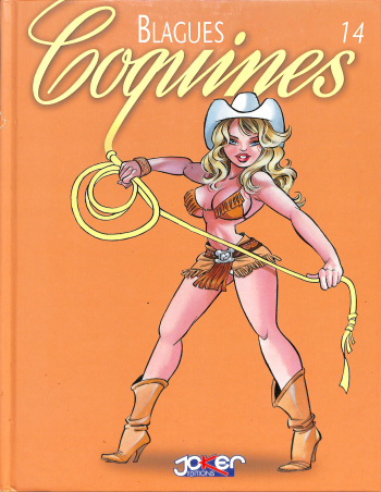 couverture du Bande Dessin&eacute;e Blagues Coquines Volume 14 [French]