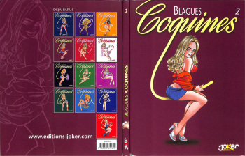 couverture du Bande Dessin&eacute;e Blagues Coquines Volume 2 [French]