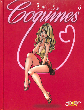 couverture du Bande Dessin&eacute;e Blagues Coquines Volume 6 [French]