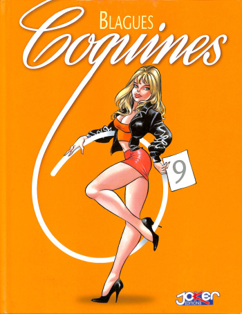 couverture du Bande Dessin&eacute;e Blagues Coquines Volume 9 [French]
