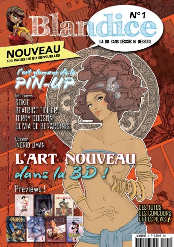 couverture du Bande Dessinée Blandice – 01 – L’art nouveau dans la bd (01-2017)