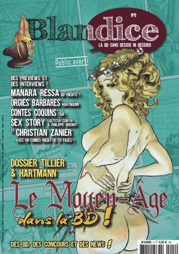 couverture du Bande Dessin&eacute;e Blandice &ndash; 09 &ndash; Le moyen-&acirc;ge dans la bd (03 2019)