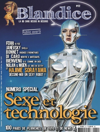 couverture du Bande Dessin&eacute;e Blandice No 22 &ndash; Technologie (sept 2022)