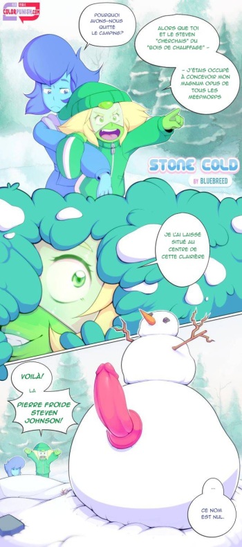 couverture du Bande Dessin&eacute;e [BlueBreed] Stone Cold (Steven Universe) [French] (Kim7602)