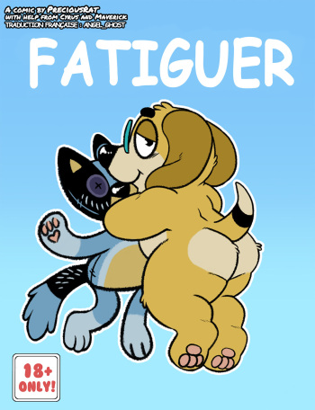 couverture du Bande Dessin&eacute;e Bluey &ndash; fatiguer