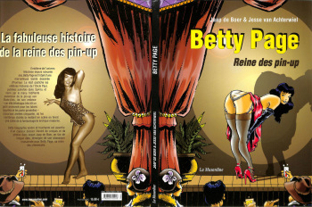 couverture du Bande Dessin&eacute;e [Boer] Betty Page &ndash; Reine des Pin-Ups [French]