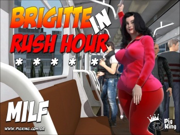 couverture du Bande Dessin&eacute;e Brigitte, rush hour &ndash; Brigitte, heure de pointe &ndash; French